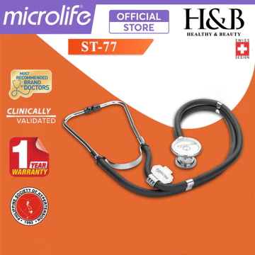 Ống Nghe Y Tế 2 Dây Microlife ST-77 | Truyền Âm Chất Lượng Cao, Chuyên Dùng Nghe Huyết Áp , Nhịp TIm