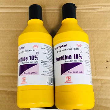 Dung Dịch Sát Khuẩn Povidine 10% chai 500ml