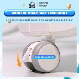 Nôi Cũi Nhựa Cho Bé Pakey Đa Năng 3 Chế Độ Tiện Lợi Chất Liệu Nhựa Nguyên Sinh Cao Cấp, Có Bánh Xe Di Chuyển Dễ Dàng