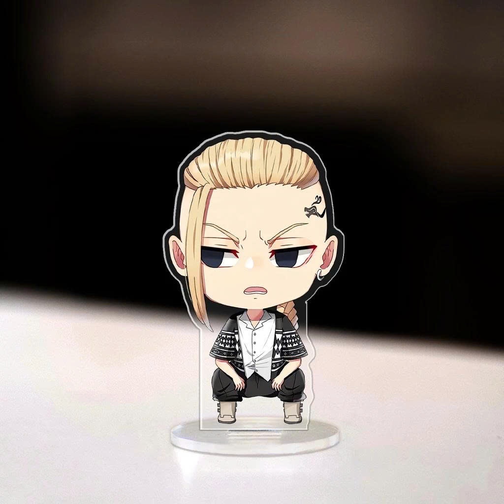 Standee, Mô Hình Tokyo Revengers Cao 5cm In UV Cắt Viền Takemichi Mikey Ran Rindou Izana Dễ Thương Ngầu Decor - SakuMai