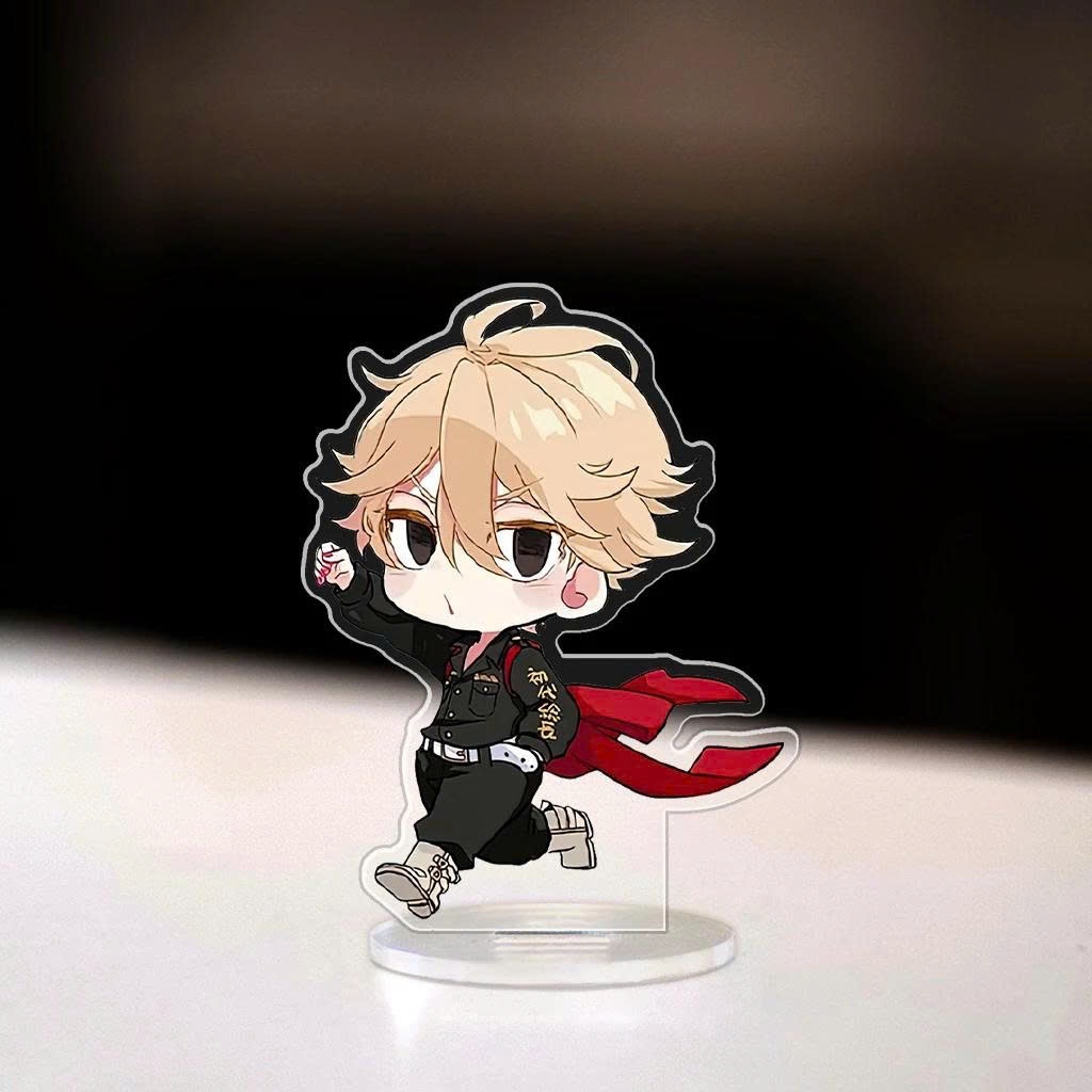 Standee, Mô Hình Tokyo Revengers Cao 5cm In UV Cắt Viền Takemichi Mikey Ran Rindou Izana Dễ Thương Ngầu Decor - SakuMai
