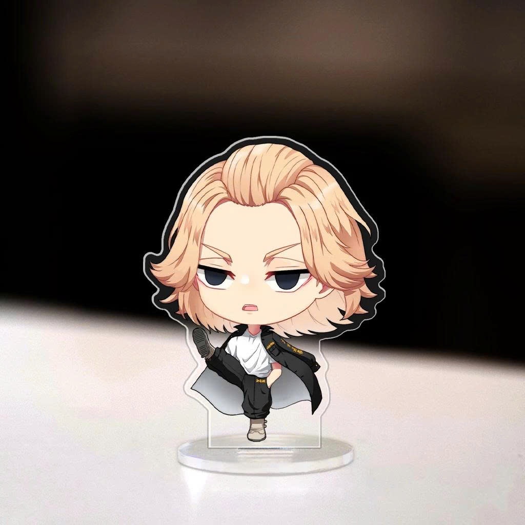 Standee, Mô Hình Tokyo Revengers Cao 5cm In UV Cắt Viền Takemichi Mikey Ran Rindou Izana Dễ Thương Ngầu Decor - SakuMai
