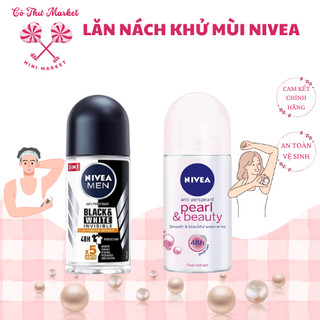 Lăn nách Nivea 48h 50ml Nam/Nữ giúp làm trắng, khử mùi không bị ố vàng - CÔ THƯ MARKET