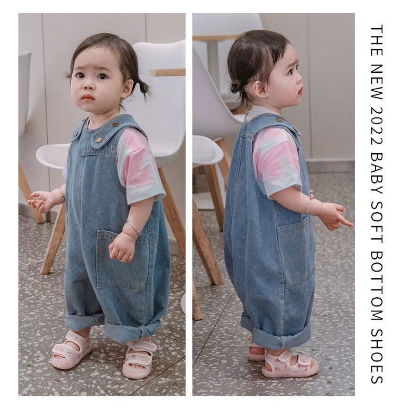 (Order) Dép quai hậu tập đi cho bé gái hình thỏ dễ thương phong cách Hàn Quốc