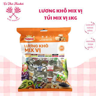 [ Túi 1ký SIÊU TO] Lương Khô Mix 13vị Fucuco Đồ Ăn Vặt Thơm Ngon - CÔ THƯ MARKET