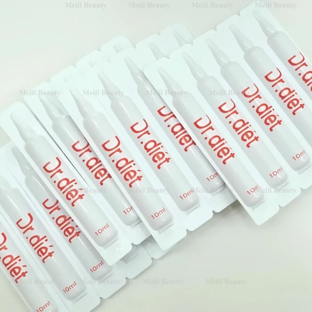 sunshine glutathione 10x cách sử dụng Nước uống trắng da Dr. Diet hộp 20 ống superfood Dr. Joseph C. Maroon Size:5ml Glass Dropper Bottle
