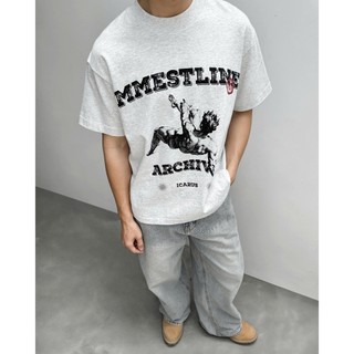 Áo thun MMESTLINE "ICARUS" form Boxy chất liệu Premium Cotton in lụa Trame