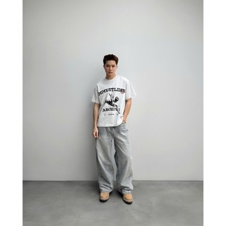 Áo thun MMESTLINE "ICARUS" form Boxy chất liệu Premium Cotton in lụa Trame