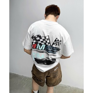 Áo thun MMESTLINE "RACEWAY" form Boxy chất liệu Premium Cotton In Lụa Trame