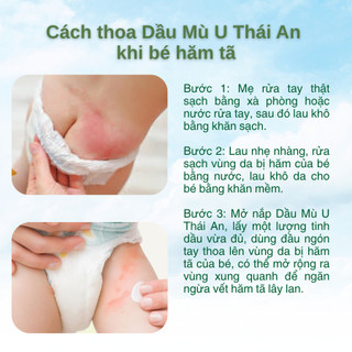 Dầu Mù U Nguyên Chất Ép Lạnh Thái An Xỏ Khuyên Tai Hỗ Trợ Các Vấn Đề Về Da Rạn Và Vết Thương - Chai10ml