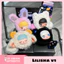 Blindbox móc khóa gấu bông Lilisha V1 chính hãng - ice.cream.authentic