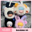 Blindbox móc khóa gấu bông Lilisha V1 chính hãng - ice.cream.authentic