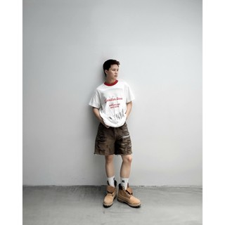 Áo thun MMESTLINE "LONDON LOVER" form Boxy in trame lụa vải Premium Cotton