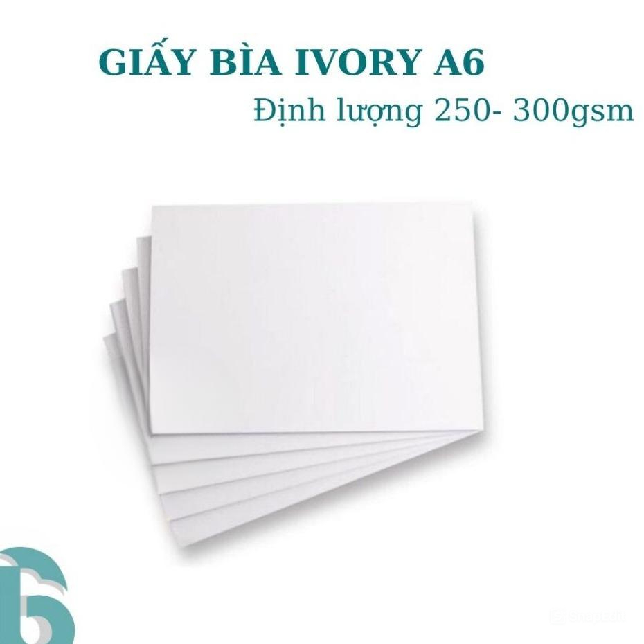 [GIẤY A6] XẤP GIẤY ĐỊNH LƯỢNG 200-400 GSM DÀY | LÀM BÌA SỔ TAY, BẾ HỘP ...
