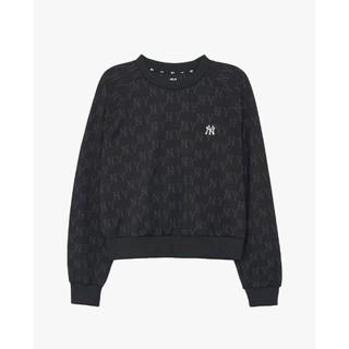MLB - Áo sweatshirt nữ cổ tròn tay dài Monogram_3FMTM2034-50BKS