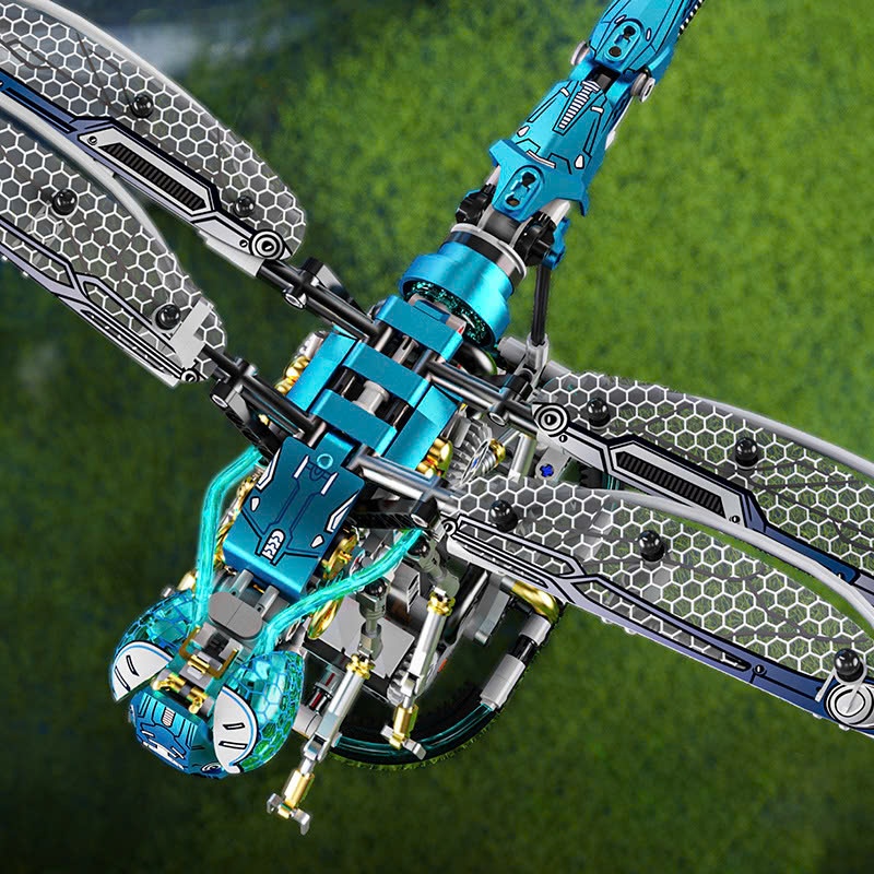 MÔ HÌNH LẮP RÁP CHUỒN CHUỒN DRAGONFLY – SIÊU PHẨM CÔNG NGHỆ, ĐÈN LED SIÊU NGẦU, CÁNH CHUYỂN ĐỘNG 866PCS  13086