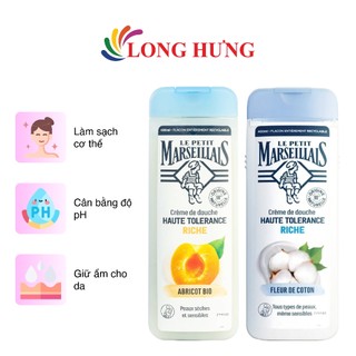 Sữa tắm 98% hữu cơ Le Petit Marseillais (400ml)