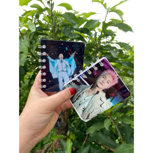 SỔ TAY LÒ XO A7 IDOL IN THEO YÊU CẦU BỎ TÚI NHIỀU MẪU XINH IU