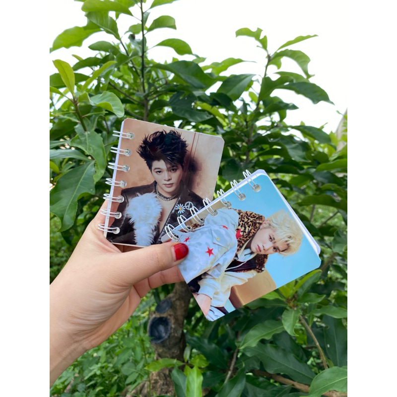 SỔ TAY LÒ XO A7 IDOL IN THEO YÊU CẦU BỎ TÚI NHIỀU MẪU XINH IU