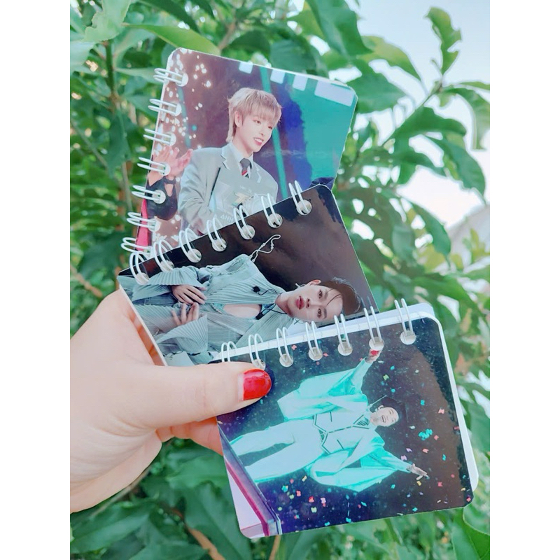 SỔ TAY LÒ XO A7 IDOL IN THEO YÊU CẦU BỎ TÚI NHIỀU MẪU XINH IU
