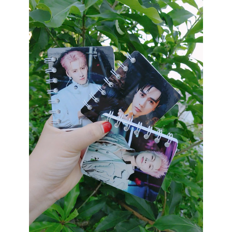 SỔ TAY LÒ XO A7 IDOL IN THEO YÊU CẦU BỎ TÚI NHIỀU MẪU XINH IU