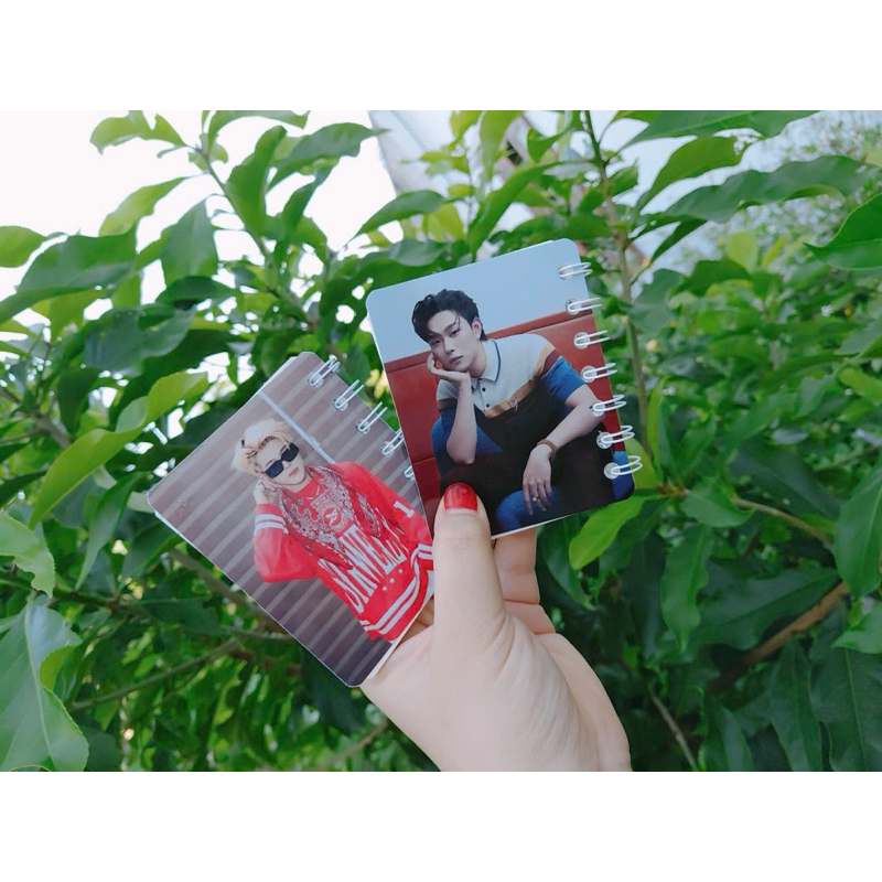 SỔ TAY LÒ XO A7 IDOL IN THEO YÊU CẦU BỎ TÚI NHIỀU MẪU XINH IU
