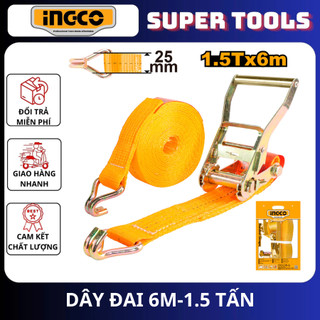 ĐỒ NGHỀ INGCO Dây đai 6M-1.5 tấn HRSP262