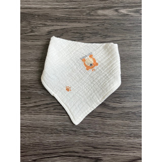 Yếm xô tam giác muslin 4 lớp cao cấp cho bé trai bé gái