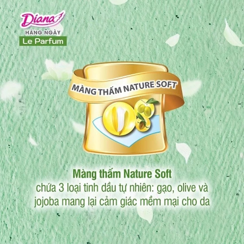 [MỚI RA MẮT] Băng vệ sinh Diana hằng ngày Le Parfum hương nhài Ả Rập thanh khiết 40 miếng