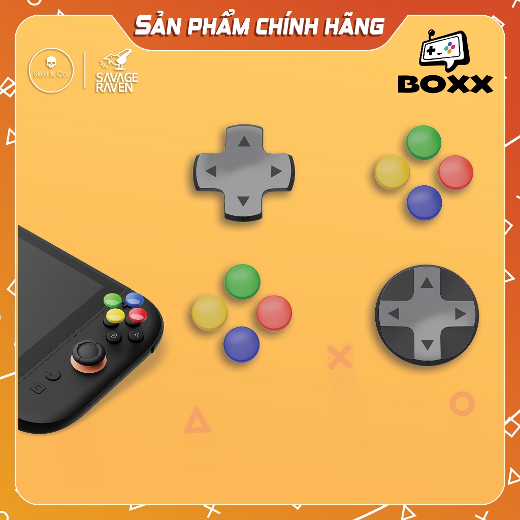 Nút dán trang trí cho máy Nintendo Switch 2 chính hãng Skull & Co ...
