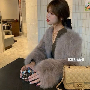 ÁO KHOÁC LÔNG FORM RỘNG BASIC LÔNG VŨ ÁO LÔNG NỮ DÁNG DÀI QUẢNG CHÂU