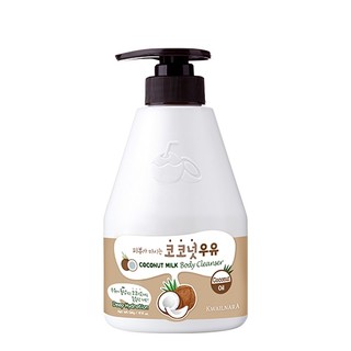 Sữa tắm hương dừa và sữa dưỡng thể dừa giúp trắng sáng da tự nhiên làm sạch và dưỡng ẩm Kwailnara coconut Hàn Quốc 560g