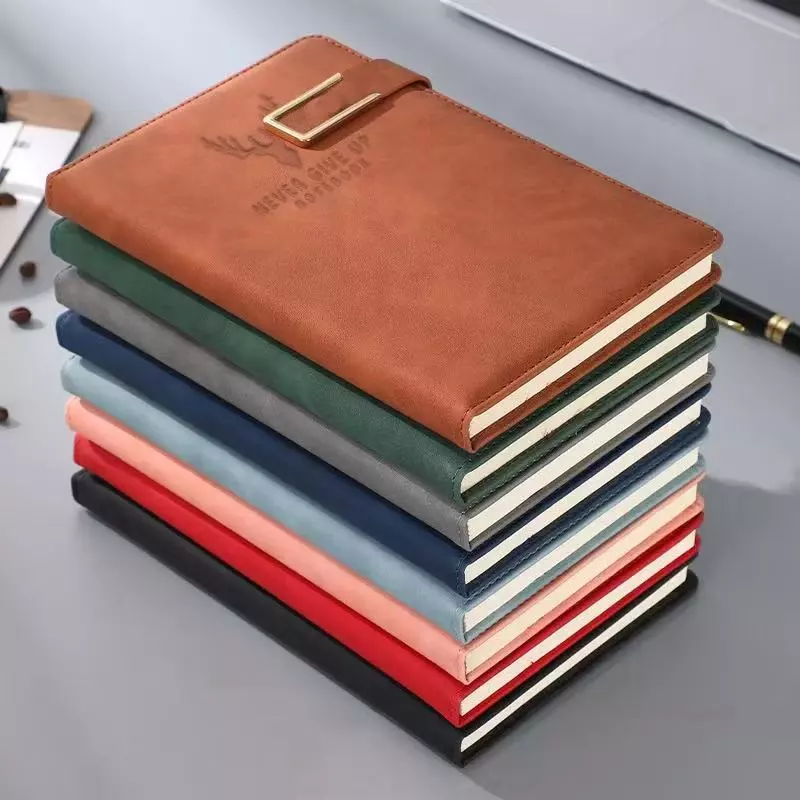Sổ bìa da PU cao cấp A5 phù hợp học tập,làm việc