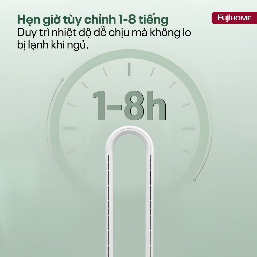 Quạt thông minh không cánh FUJIHOME BF065 lọc Ion âm + UV, Quạt hiện đại cao cấp cảm ứng remote DC tiết kiệm điện