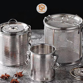 Quả Lọc Inox Dùng Nấu Phở, Lọc Trà Thảo Mộc, Canh – Dụng Cụ Nhà Bếp Tiện Lợi – Cam Homeware