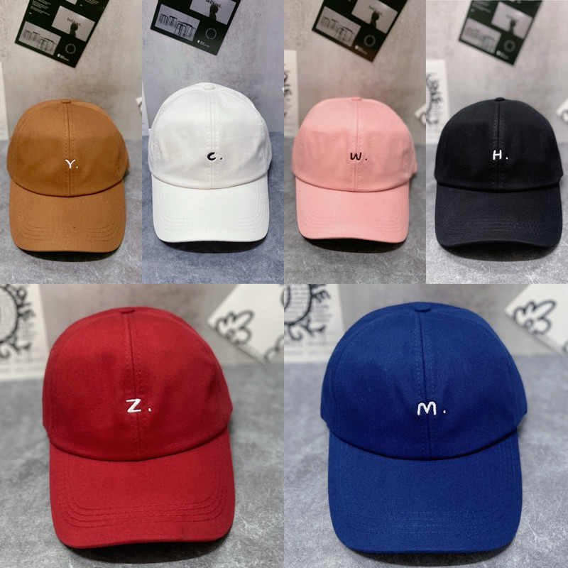 MŨ KẾT PHOM MỀM CHỮ CÁI NHỎ CHẤM HOTTREND
