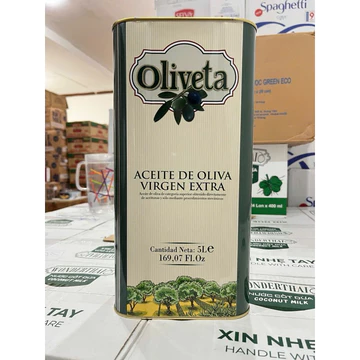 Dầu oliu extra virgin - ép lạnh 100% từ quả oliu(Dầu 5lít date mới nhất)