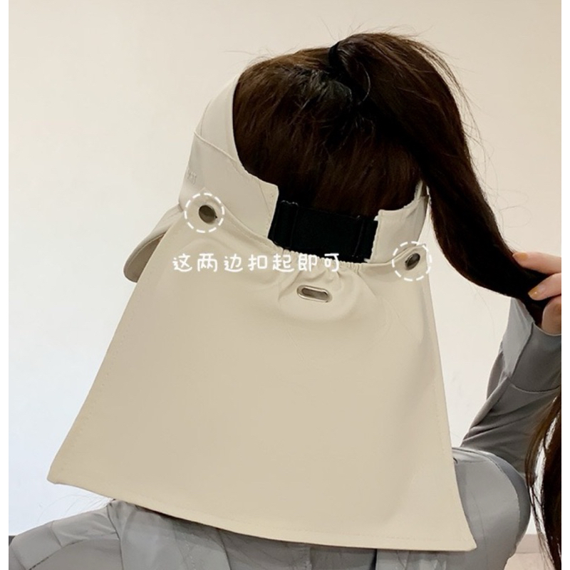 MŨ NỬA ĐẦU CHỐNG NẮNG KÈM TÚI GẤP GỌN TRANG