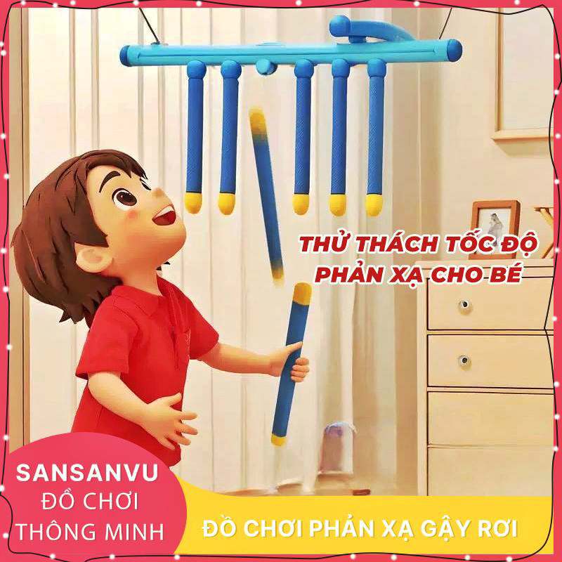 Đồ chơi bắt gậy rơi loại 8 gậy kèm sạc cao cấp cho bé bộ đồ chơi bắt ...