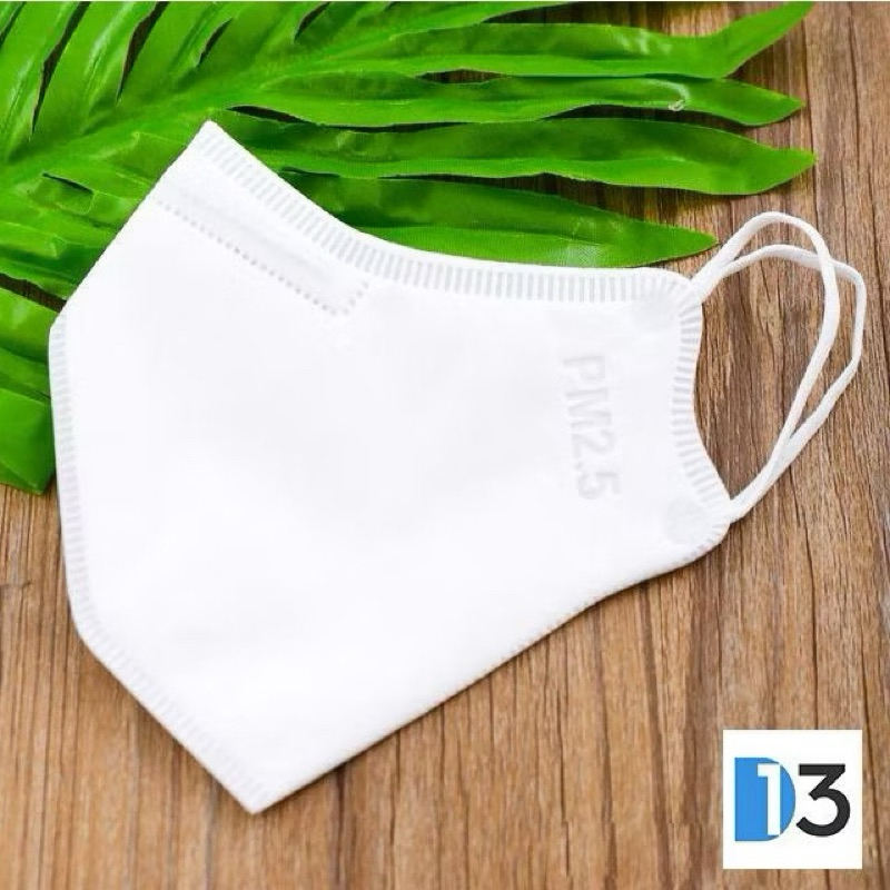 TÚI 5 Cái Khẩu Trang màu trắng MAYAN 3D PM2.5 Kids++ cho trẻ em loại vải kháng khuẩn