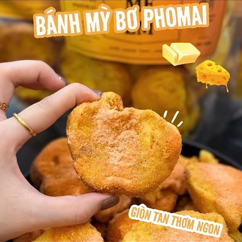 Bánh Mì Bơ Phô Mai Đẫm Vị Ngon Giòn Rụm