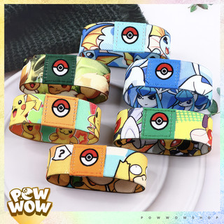 Vòng Tay Vải Canvas Phong Cách Thời Trang Nhân Vật Anime Manga Game Pocket Monster Colorful