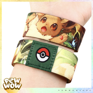 Vòng Tay Vải Canvas Phong Cách Thời Trang Nhân Vật Anime Manga Game Pocket Monster Colorful