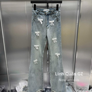 QCL1 Tổng hợp các mẫu quần jeans loe siêu tôn dáng, xịn sò