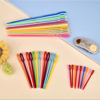 Kim khâu/ giấu len nhựa. Combo 3 cái size 7cm-màu ngẫu nhiên