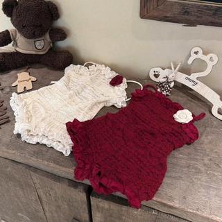 S299-Jumsuit ren đính kèm tag hoa cho bé gái size từ 8-30Kg
