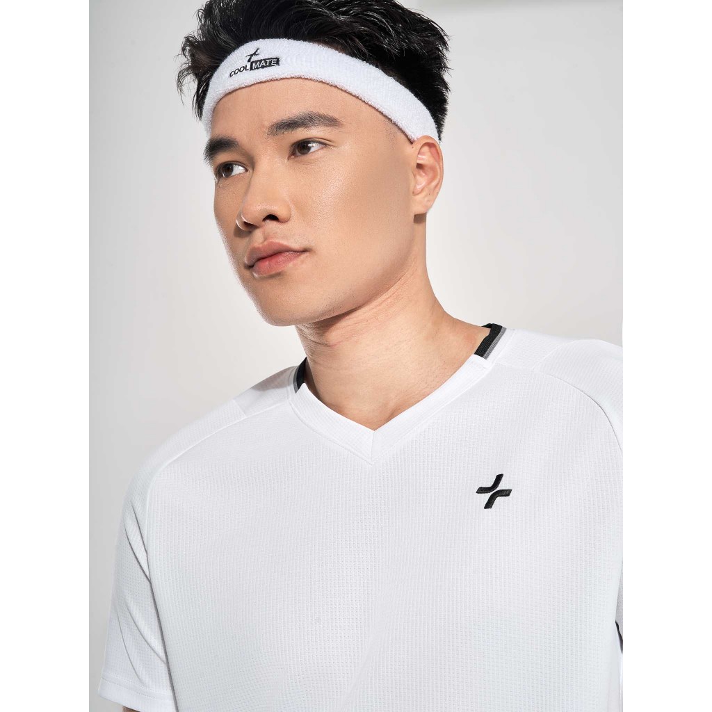 [TẶNG QUẦN SHORT]Áo thun thể thao nam Pickleball Smash Shot cổ V thoáng khí thấm hút tốt Coolmate