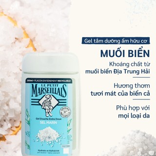 Gel tắm 92% hữu cơ Le Petit Marseillais (250ml)