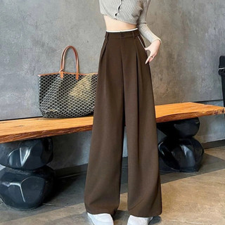 Quần Ống Rộng ELEGANTE Cao Cấp Phối Viền Túi, Viền Cạp Siêu Sang Chảnh 4 Màu Phối Đồi Cực Xinh.
