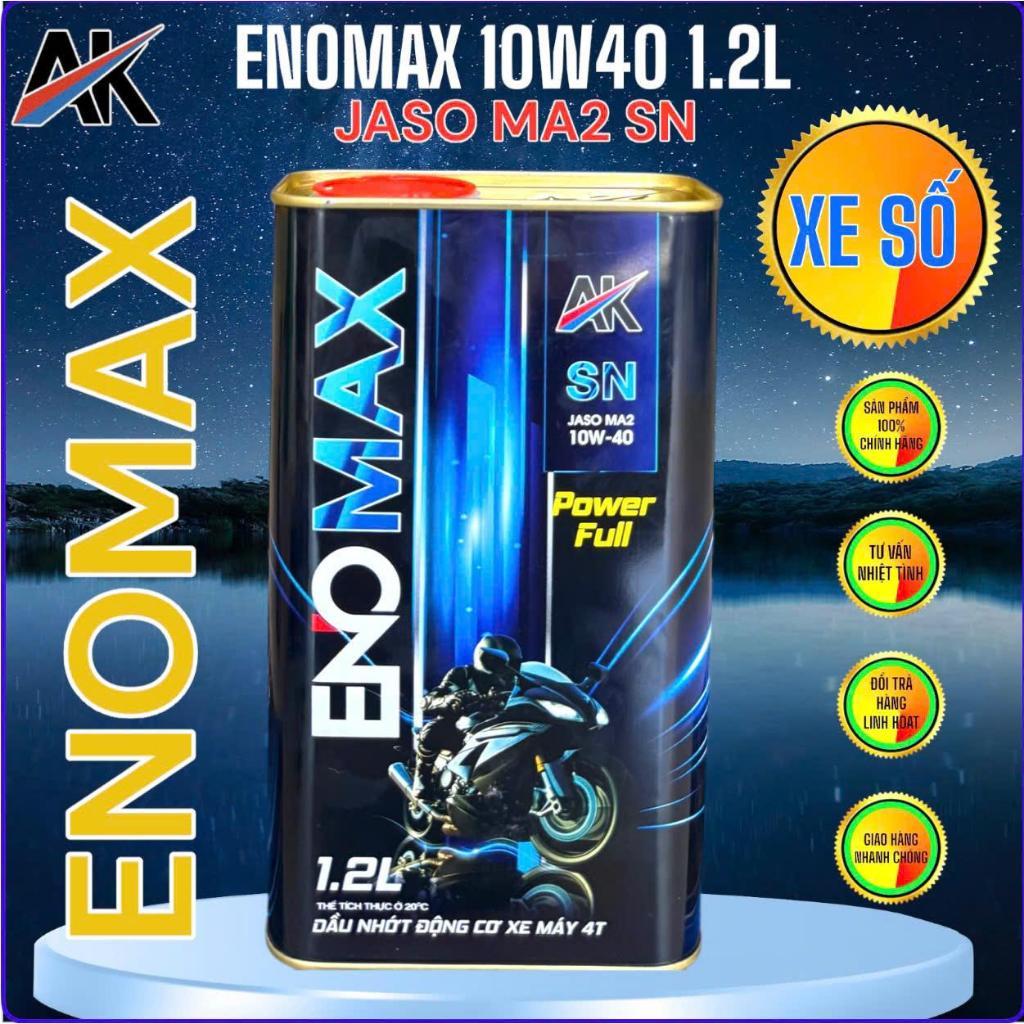 DẦU NHỚT   AKLUBE ENOMAX 10W40 JASO MA2 SN